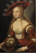 unknow artist Salome mit dem Haupt Johannes des Taufers France oil painting artist